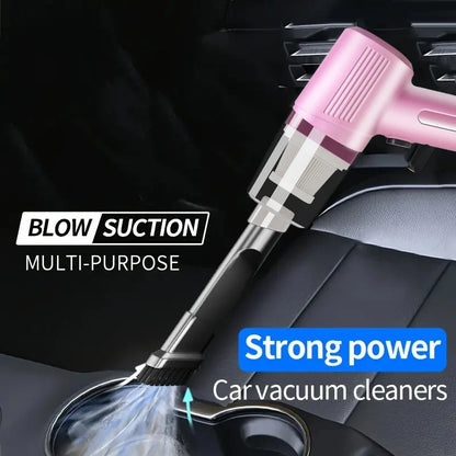 Xiaomi Portable Wireless Car Vacuum Cleaner Multifunctional Mini High-power Suction and Blowing Integrated Cleaning Appliance ﻿