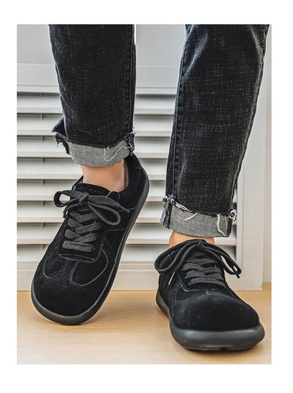 New Arrivals Suede Men’s Trendy Sneaker Lace-Up Flat Casual Sneakers For Men Comfy Light Man Leisure Shoes zapatillas informales