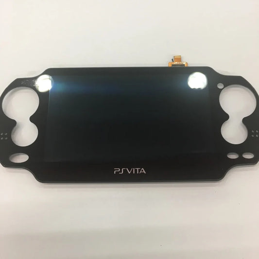 Original für ps vita psvita 1 1000 lcd display mit touchscreen digital montiert original + displayschutzfolie