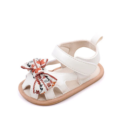 Baby Shoes Cute Butterfly bowknot for 0-9-18 Months Newborn Toddler Girls Summer Prewalking Sandal 2024 New Baby Fashion BMB4003