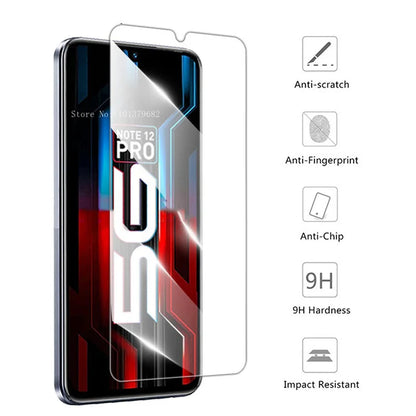 For Infinix Note 12 Pro 4G 5G Tempered Glass Screen Protector for INFINIX NOTE 11 2.5D Protective Glass HD Ultra-thin Film