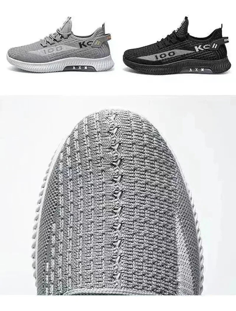 Anti-Odor Casual Shoes: 2024Summer New Mesh Sports Shoes for Men