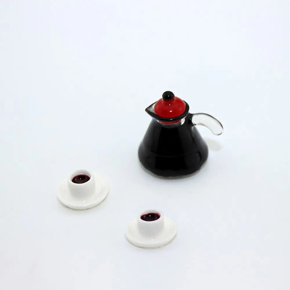 1/12 Scale Simulation Miniature  Drinking Model Drinks Jug Cup Coffee Milk Lemon Water Orange Juice Doll Accessories