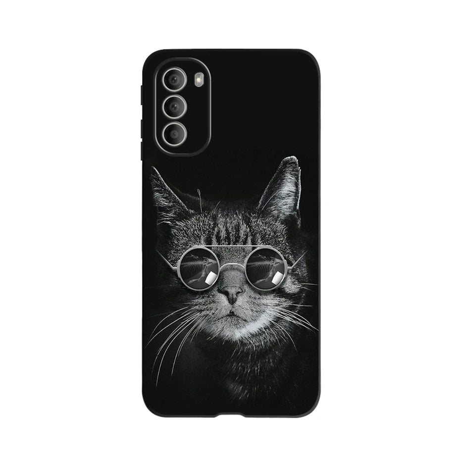 For Motorola Moto G51 5G Case Cute Painted Cover Soft Silicone TPU Phone Case For Motorola G51 MotoG51 G 51 5G Fundas 6.8'' Capa