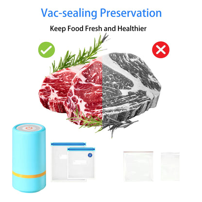 Mason Jar Vacuum Sealer Vacuum Kit Jar Vacuum Sealing Machine Food Storage Heat Portable Vacuum Pump Food Jar Sealing Gadgets