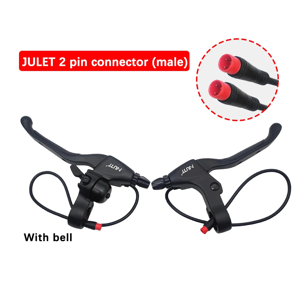 NUTT E-Bike Scooter Electric Brake Lever Bike Bicycles 22.2MM With Bell For Bicycles V-Brake / C-Brake / Line-Brake / Drum-Brake