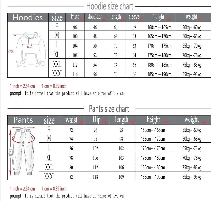 2024 Hot Sale Mens Tracksuit Hooded Sweatshirts and Jogger Pants 2 Piece Gym Outfits Autumn Winter Casual Sports Hoodie Set POLO