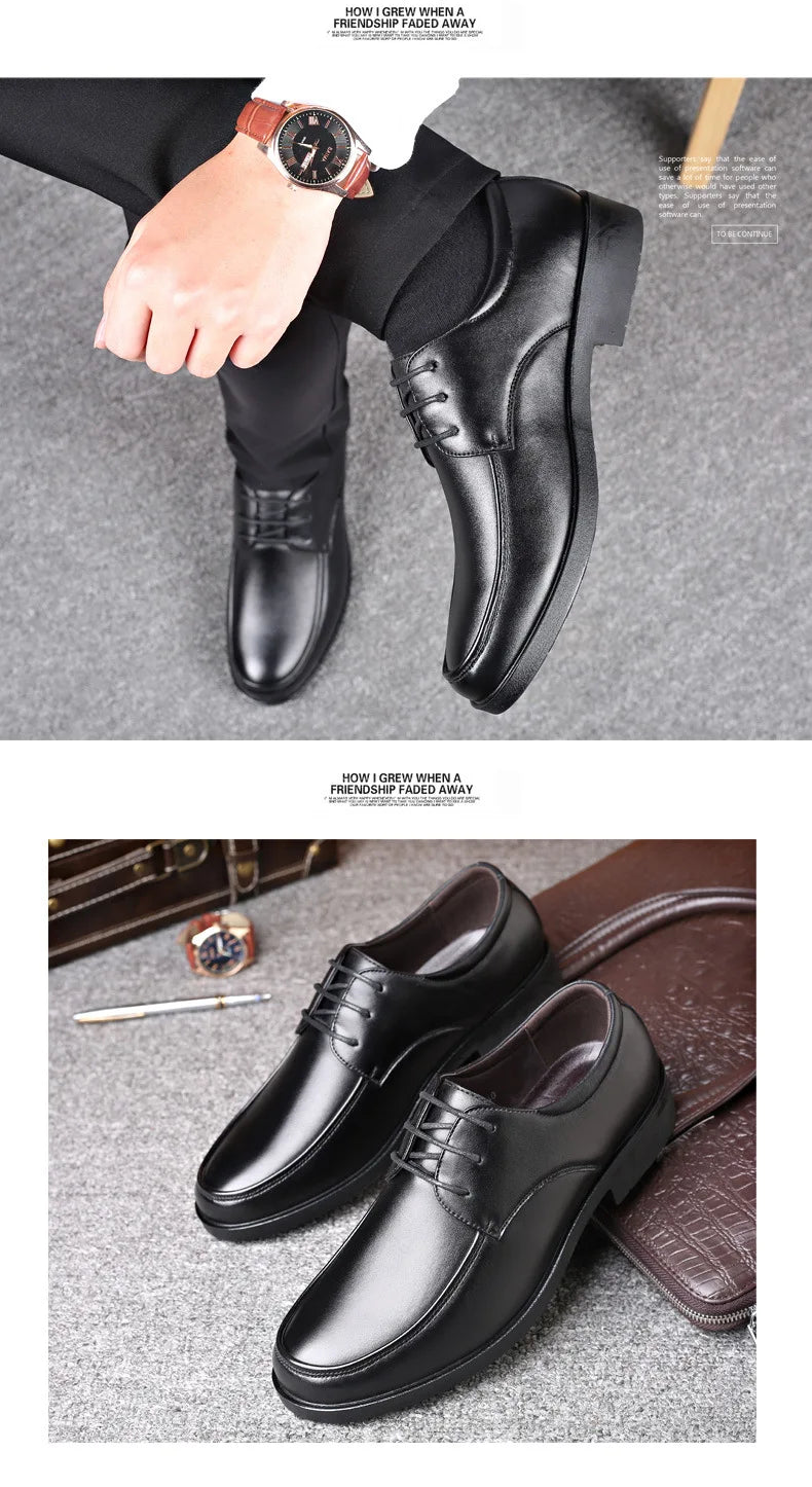 Mens Dress Shoes Men's Formal Original Leather Italian Skin Shoes for Men Elegant Casual Business Luxury Social Male Shoe