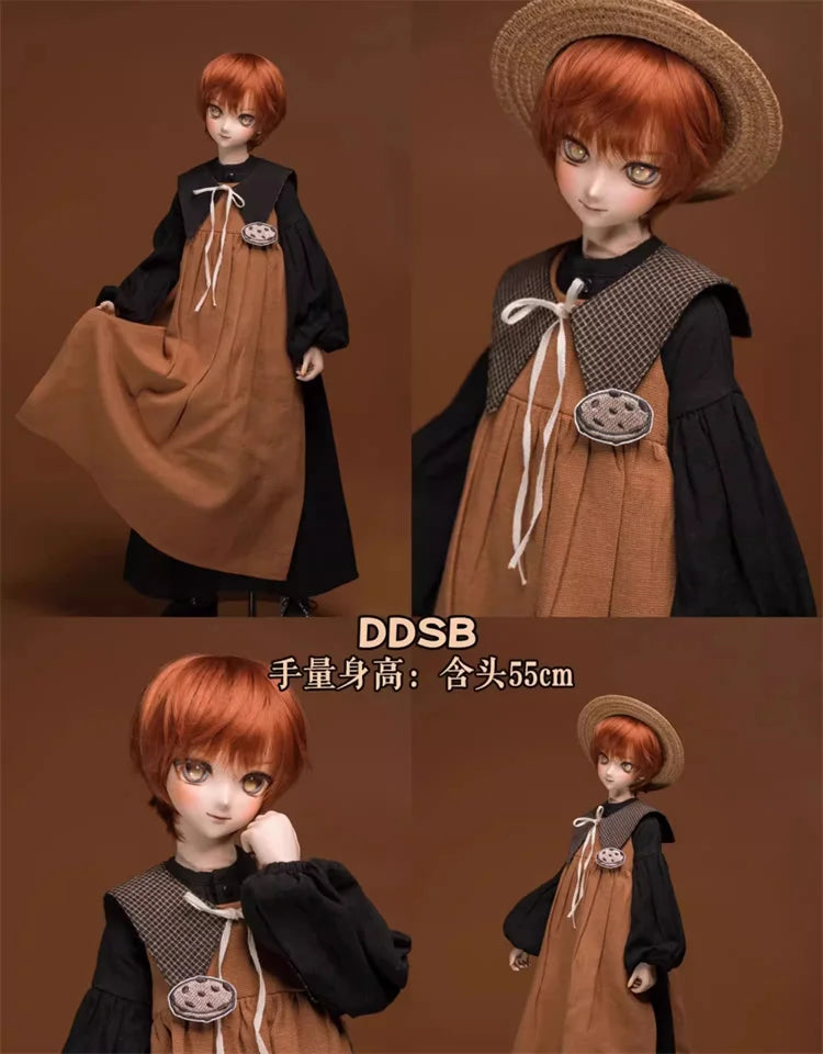 BJD Doll Clothes For 1/6 1/4 1/3 SD MSD MDD YOSD Dress Outfit CD2 Dolls Clothing Accessories(Excluding Doll)