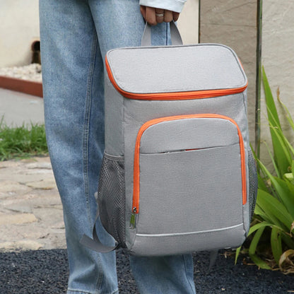 30L Cooler  Backpack Capacity Waterproof Picnic Refrigerator Lunch Bag Fresh Keeping Cooler Insulated Leak-Proof Lunch Bag