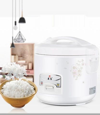 2L Mini Rice Cooker 2 Layers Steamer Multifunction Cooking Pot Electric Insulation Heating Cooker Food Container Lunch Box