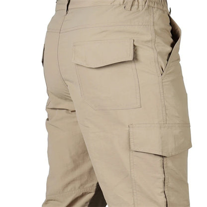 2023 Outdoor Waterproof Tactical Cargo Pants Men Breathable Summer Casual Army Military Long Trousers Male Quick Dry Cargo Pants