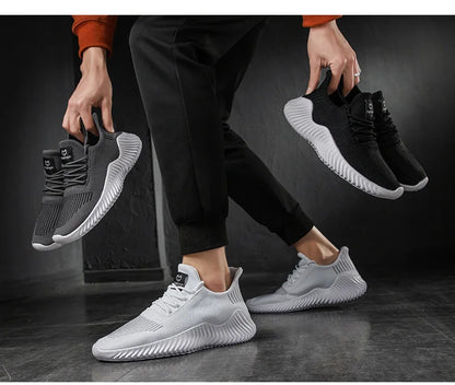 Men Shoes Mesh Breathable 2021 New Casual Shoes Men Sneakers Light Outdoor Walking Tenis Shoes Zapatillas Hombre Plus 47