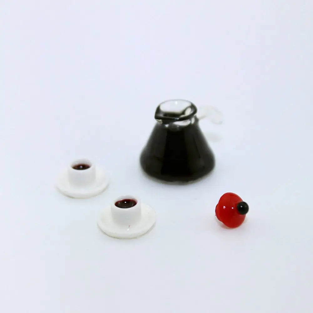 1/12 Scale Simulation Miniature  Drinking Model Drinks Jug Cup Coffee Milk Lemon Water Orange Juice Doll Accessories