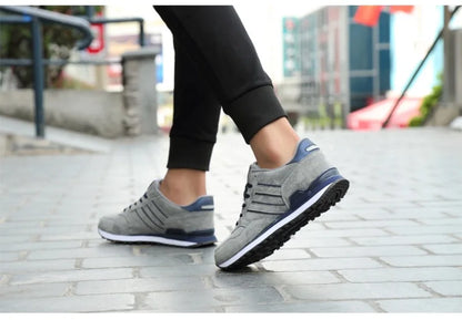 High Quality Men's Sneakers Causal Walking Shoes Light Athletic Running Shoes for Men Lace Up Flats Fashion Women's Tennis Shoes