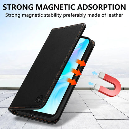 Wallet Skin Friendly Strong Magnetic Card Slot Flip Leather Case For Huawei P20 Pro P30 Lite P40 Lite P Smart 2019 Honor 10 Lite