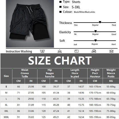 Y2K Performance Shorts Men Spider Printed GYM Casual Sports Compression Shorts Workout Running Mesh 2 In 1 Sport Short Pants