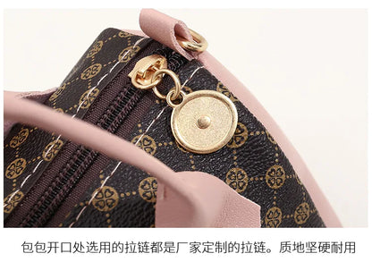 2024 Fashion Women's Bag, Fashionable Women's Bag, Silk scarf ladies Handbag, European And American One Shoulder Crossbody Bag