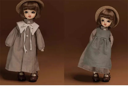 BJD Doll Clothes For 1/6 1/4 1/3 SD MSD MDD YOSD Dress Outfit CD2 Dolls Clothing Accessories(Excluding Doll)