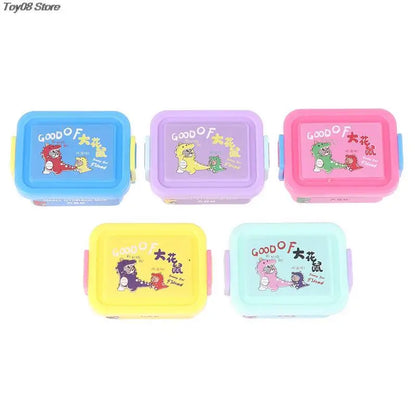 New 1PC 1/12 Dollhouse Mini Plastic Storage Box Model Dollhouse Home Life Scene Decoration Accessories For Kid Pretend Play Toy