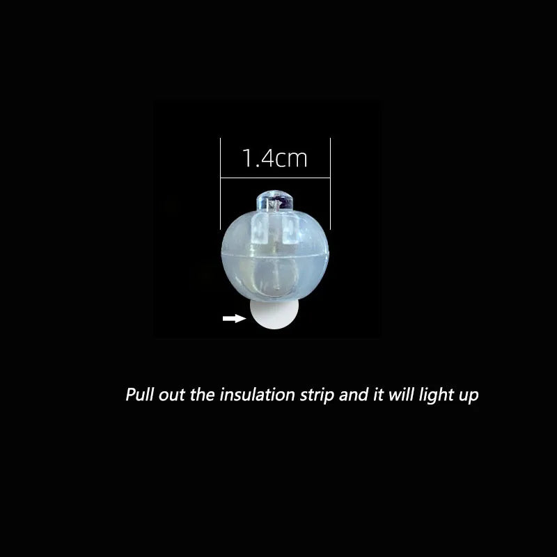 Miniature LED Flash/Monochrome Round Ball Lights Diy Dollhouse/Buiding Sand Table Scene Luminous Materials Accessory 10Pcs