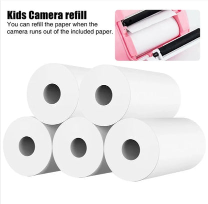 Instant Print Camera For Photography Mini Printer Portable Thermal Digital Children Photo Kids Camera 2.8inch HD Video Toy Gifts