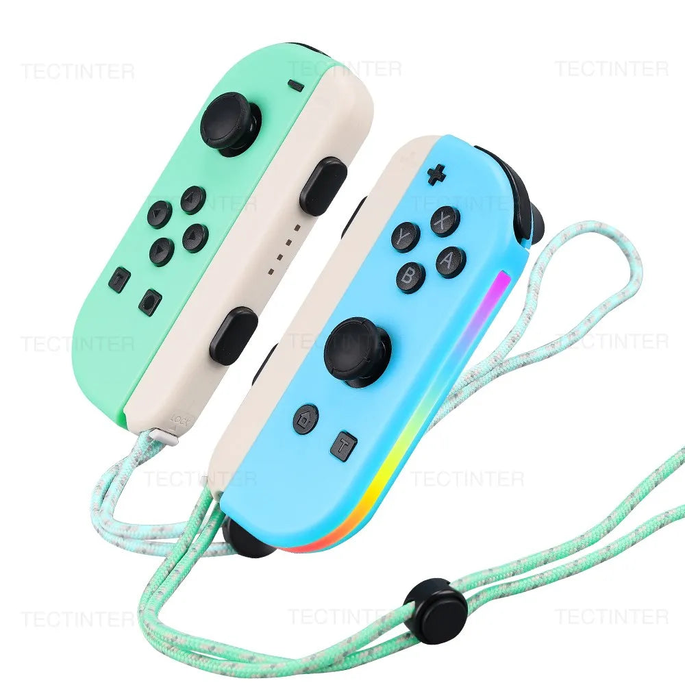 RGB joystick gamepad For Switch Wireless Controller joy controller Compatible with NS 6 Axis Wake-up/Screenshot