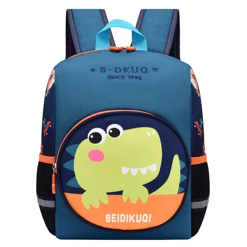 Kindergarten schoolbag boy cartoon cute dinosaur student baby 2-5 years old girl backpack Spiderman backpack