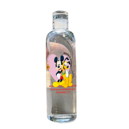 Disney Mickey Mouse Good-looking Women's Ins Cup Transparent Plastic Portable Large Capacity Time Scale Portable Drinking Water