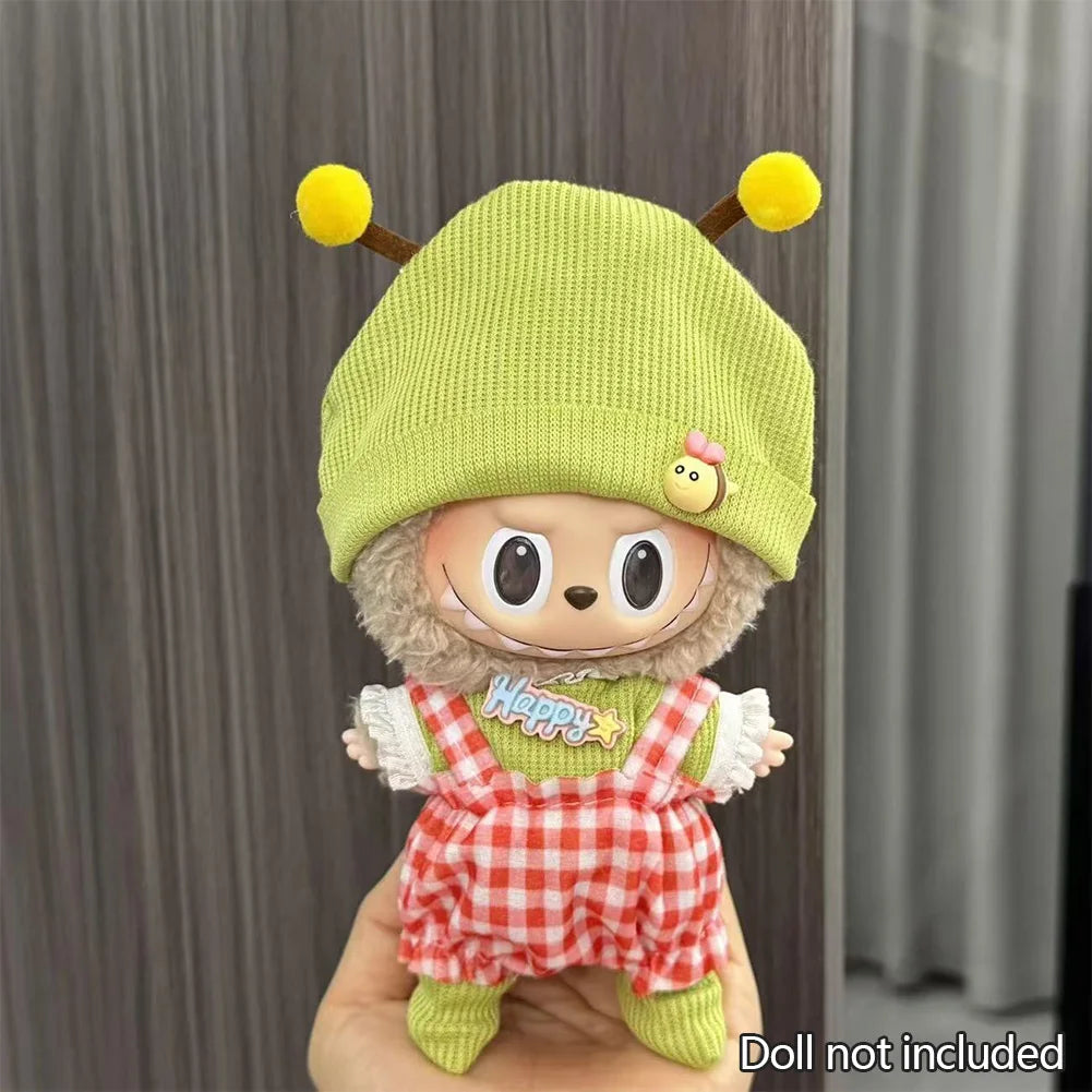 Mini Plush Doll'S Clothes Outfit Accessories For Korea Kpop Exo Labubu V1 V2 Idol Dolls Pit strip climbing suit Clothing Gift