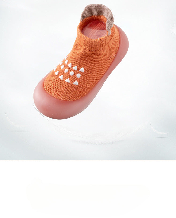 Walking Shoes Floor Socks for Children Non-slip Baby Early Learning Walking Breathable Socks Spring and Fall Sock Sets Indoor