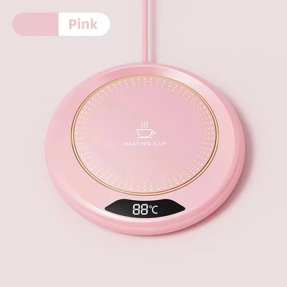 Xiaomi Thermostatic Heating Coaster 3 Speed Adjustment USB Heating Cup Coasters 55 Degrees Constantly Temperature Heat Household