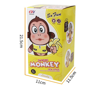 Kids Interactive Dancing Monkey Toy With Light And Music Can Walk Funny Swing Animal Doll Electric Toy Baby Toddler Gift