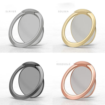 Luxury metal Mobile Phone Socket Holder Universal 360 Degree Rotation Finger Ring Holder Magnetic Car Bracket Stand Accessories