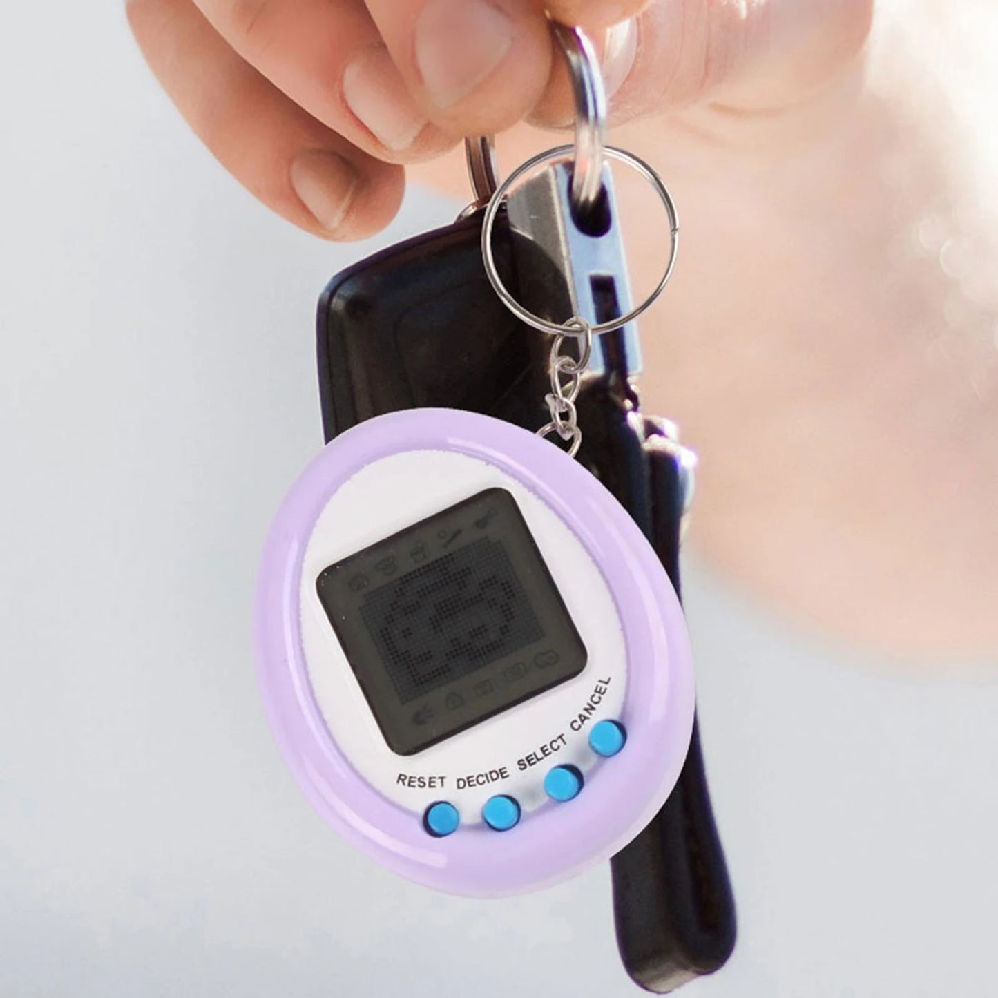 Macaron Mini Electronic Pet Machine Virtual Pet Tamagotchi Toy 168 Pets In One Virtual Cyber Digital Pet Toys Funny Play Toys