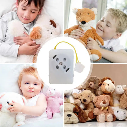 Voice Box Recordable Sound Module Plush Toy Voice Message Recorder Device Stuffed Animal Sound Recorder Christmas Gifts