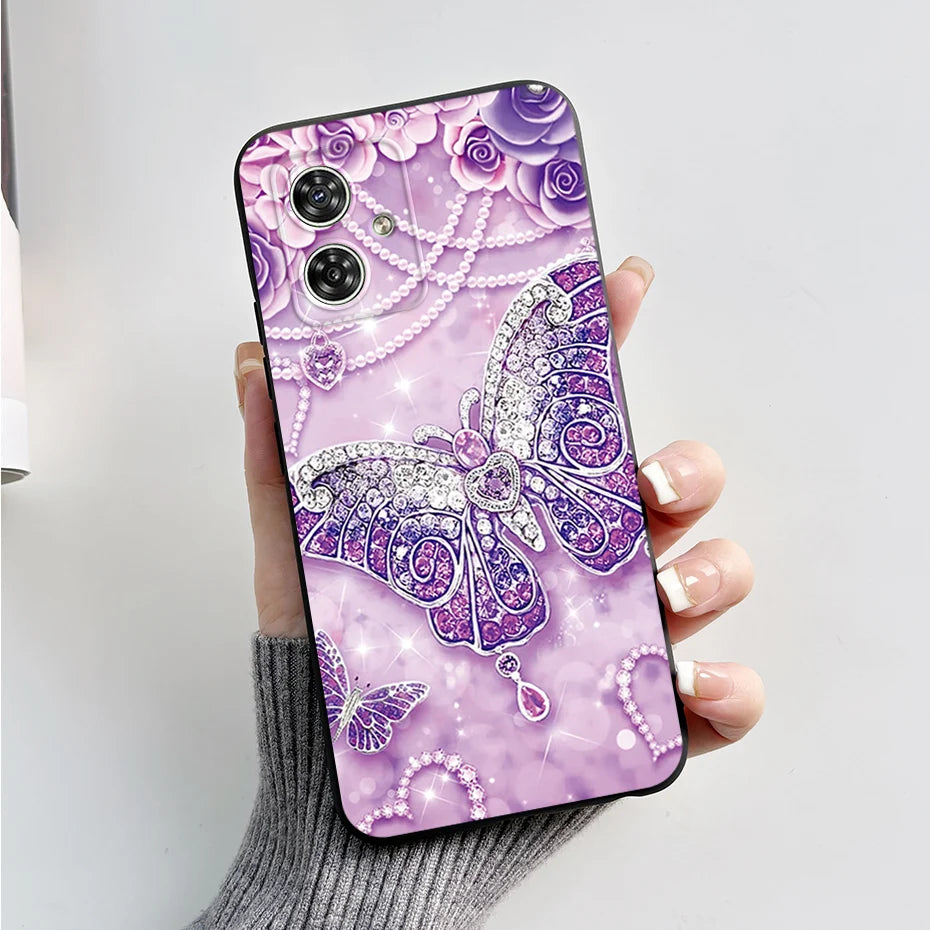 For Motorola Moto G54 Case Moto G84 Phone Cover Marble Slim TPU Soft Silicone Funda For MotoG54 MotoG84 5G XT2343-1 XT2347 Capa