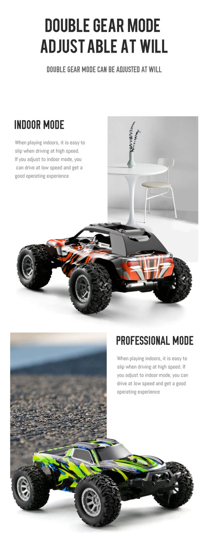 Max‘s New Mountaineering Mini Remote Control Vehicle Off Road Car Drift Vehicle1:32 Children's Boy Outdoor Recreation Toy Car