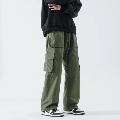 Streetwear Hip Hop Joggers Cargo Pants Men Multi-Pocket Elastic Waist Harem Trousers Male Harajuku Casual Woman Sweatpants