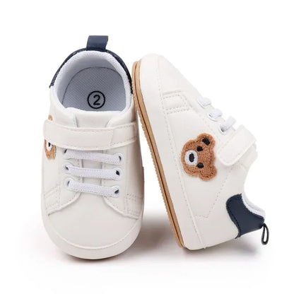 New Baby Shoes Boys Girls Classic Fashion Sports Casual Sneakers Newborn First Walker Toddler Soft Sole Non-Slip Walking Shoes