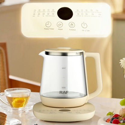 Health Preserving Pot 1.5L Electric Glass Kettle Kitchen Appliances Smart Kettle Automatic Multifunctional Tea Coffee