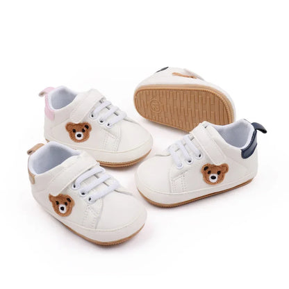 New Baby Shoes Boys Girls Classic Fashion Sports Casual Sneakers Newborn First Walker Toddler Soft Sole Non-Slip Walking Shoes