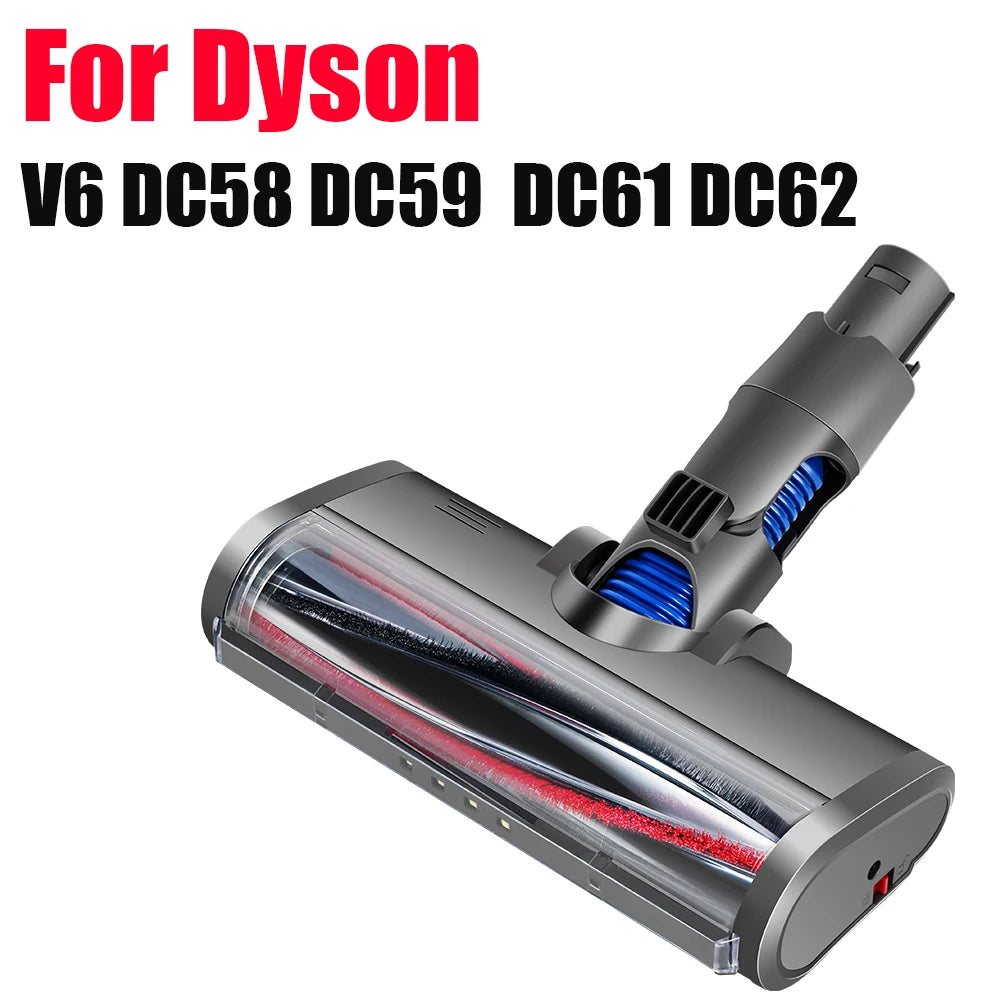 Electric Roller Brush Motorized Turbo Compatible with Dyson V6 DC58 DC59 DC61 DC62 Quick Release with Bristle Roller for Carpet