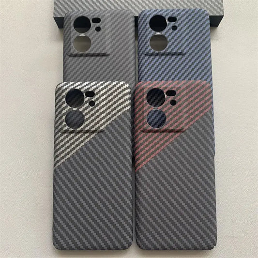 For Xiaomi Mi 13T Pro Case Hard carbon fibre Slim Protective Back Cover Cases For Xiaomi mi13T 13T Pro Full Cover Phone Shell