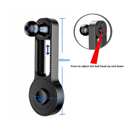 17mm Ball Joint Extension Rod for Car Air Vent Phone Stand GPS Mount Car Air Outlets Screen Dash Mobile Phone Holder Accessories