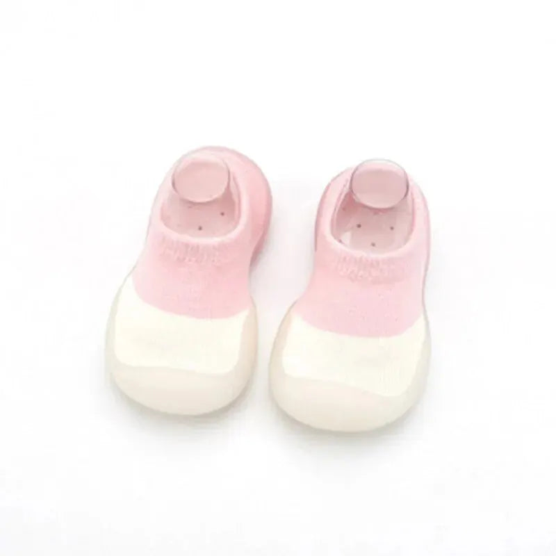 Spring and Summer Baby Indoor Toddler Shoes 0-1-2-3 Years Old Anti-slip Rubber Baby Slip-on Shoes CHILDREN'S Shoes Autumn New St