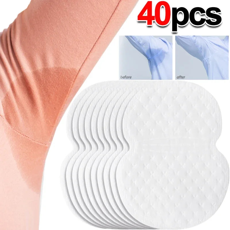 10/100pcsUnisex Sweat Pads Summer Deodorants Underarm Anti Perspiration Sweat Pads Disposable Armpit Absorb Sweat Shield Pad