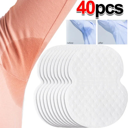 10/100pcsUnisex Sweat Pads Summer Deodorants Underarm Anti Perspiration Sweat Pads Disposable Armpit Absorb Sweat Shield Pad