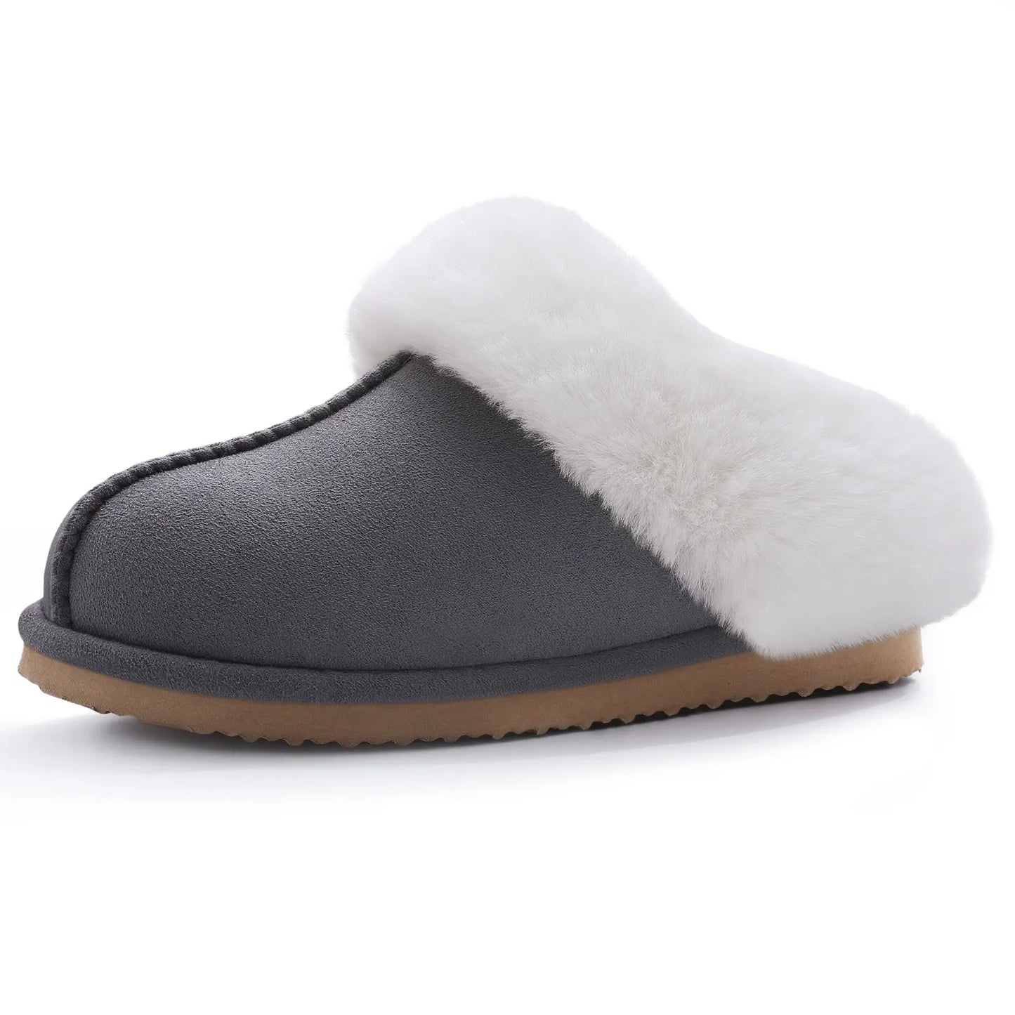 Winter Fluffy Suede Women Slippers Fashion Fuzzy Women House Shoes Classic Brand Women Fur Slippers Indoor Soft Flat Slippers