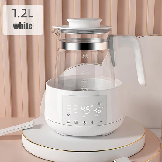 220V 1.2L Infant Thermostatic Milk Regulator Baby Kettle Keep Warm 24 Hours Hot Water Smart Insulation Pot Milk Powder Warmer